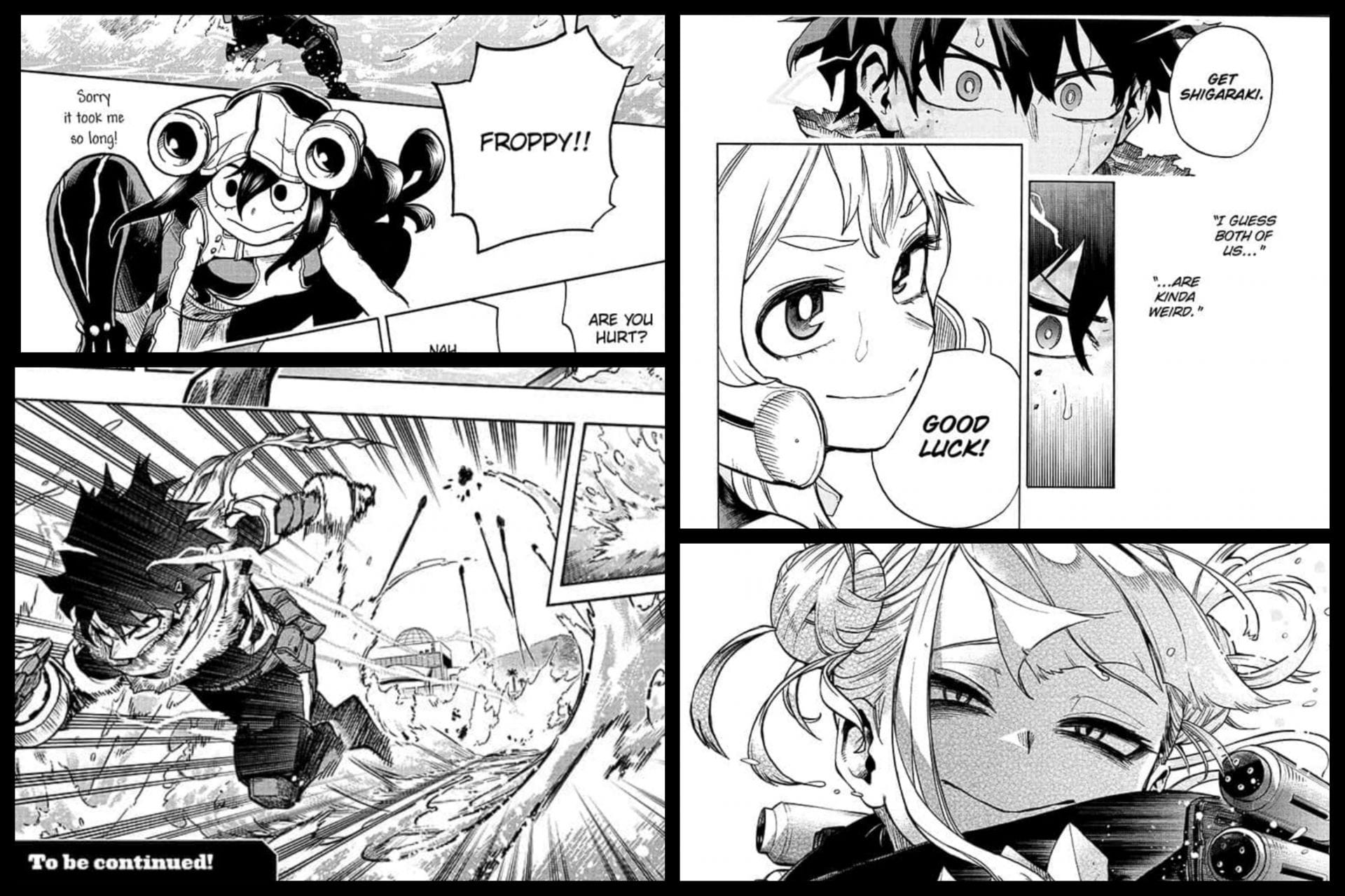 My Hero Academia chapter 348: Deku answers Toga’s confession, Uraraka
