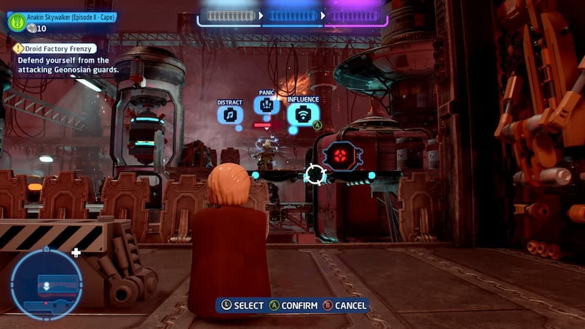 Anakin can control minds with the Force (Image via TT Games)