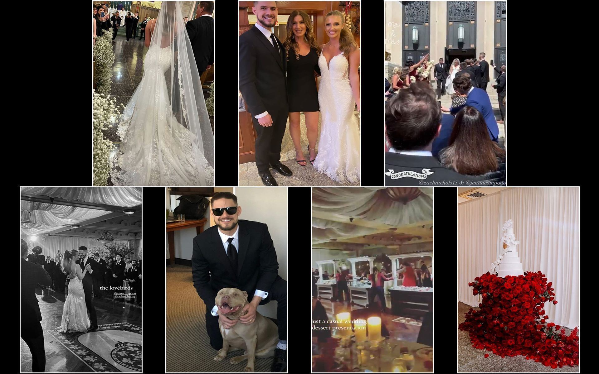 The Challenge show stars Jenna Compono and Zach Nichols got married again.