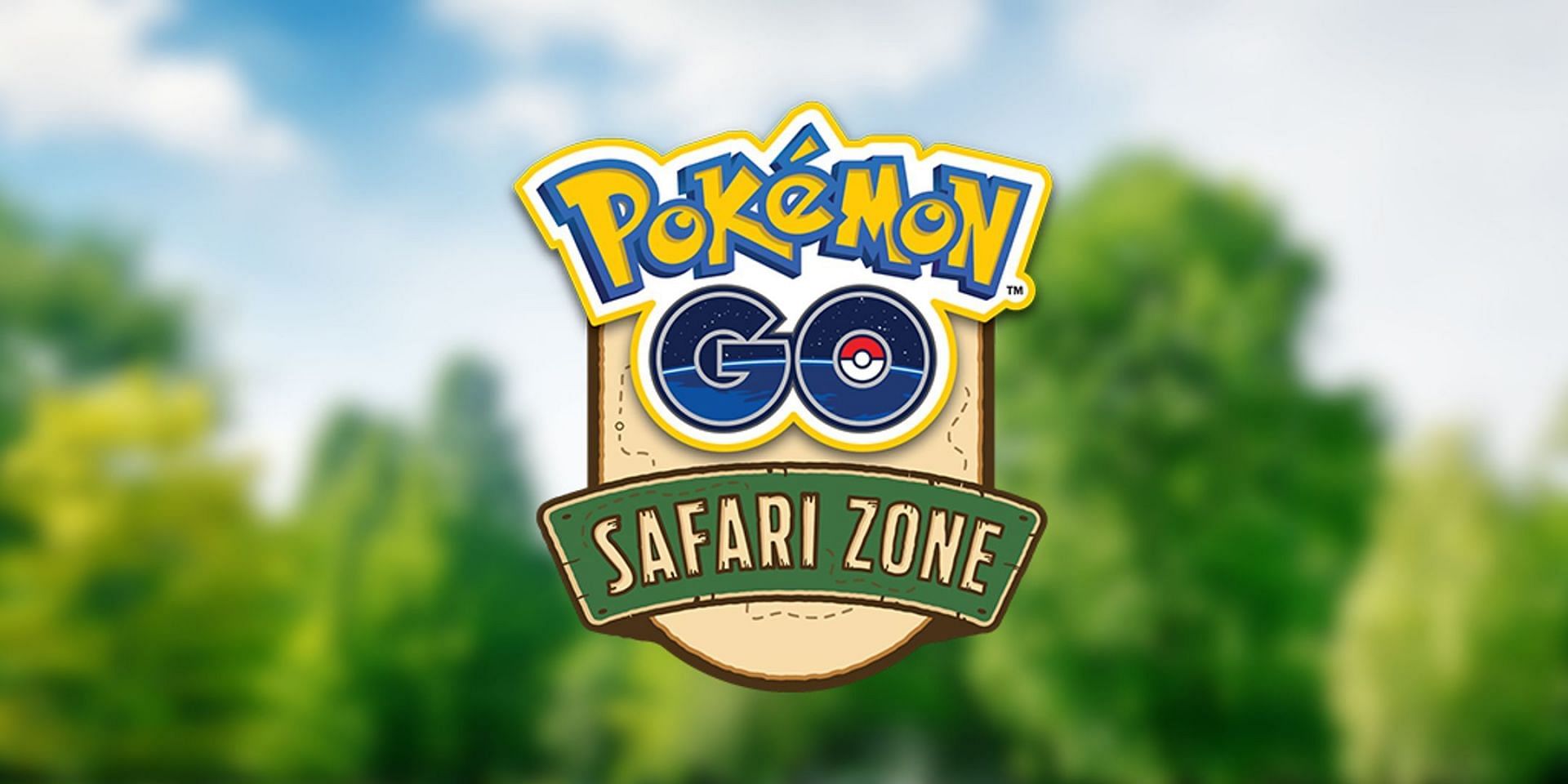 Pokemon GO&#039;s Safari Zone logo (Image via Niantic)