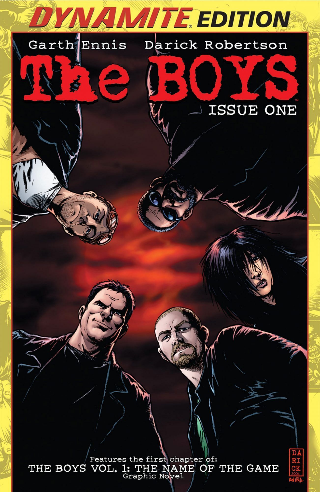 The Boys comic cover (Image via Wildstorm Comics)