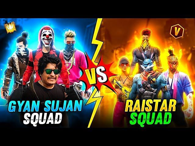 best free fire youtubers in india