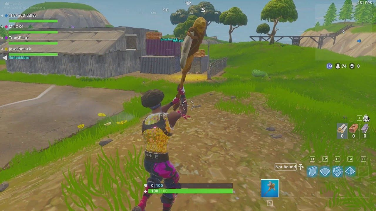 Tooth Pick axe (Image via Fortnite Skins)