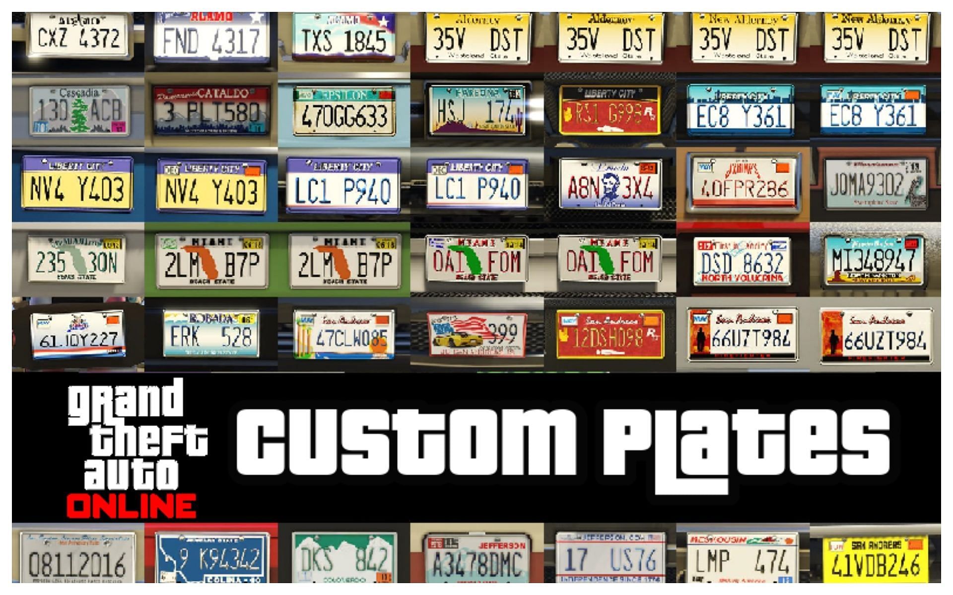 How to get custom plates in GTA Online (2022)