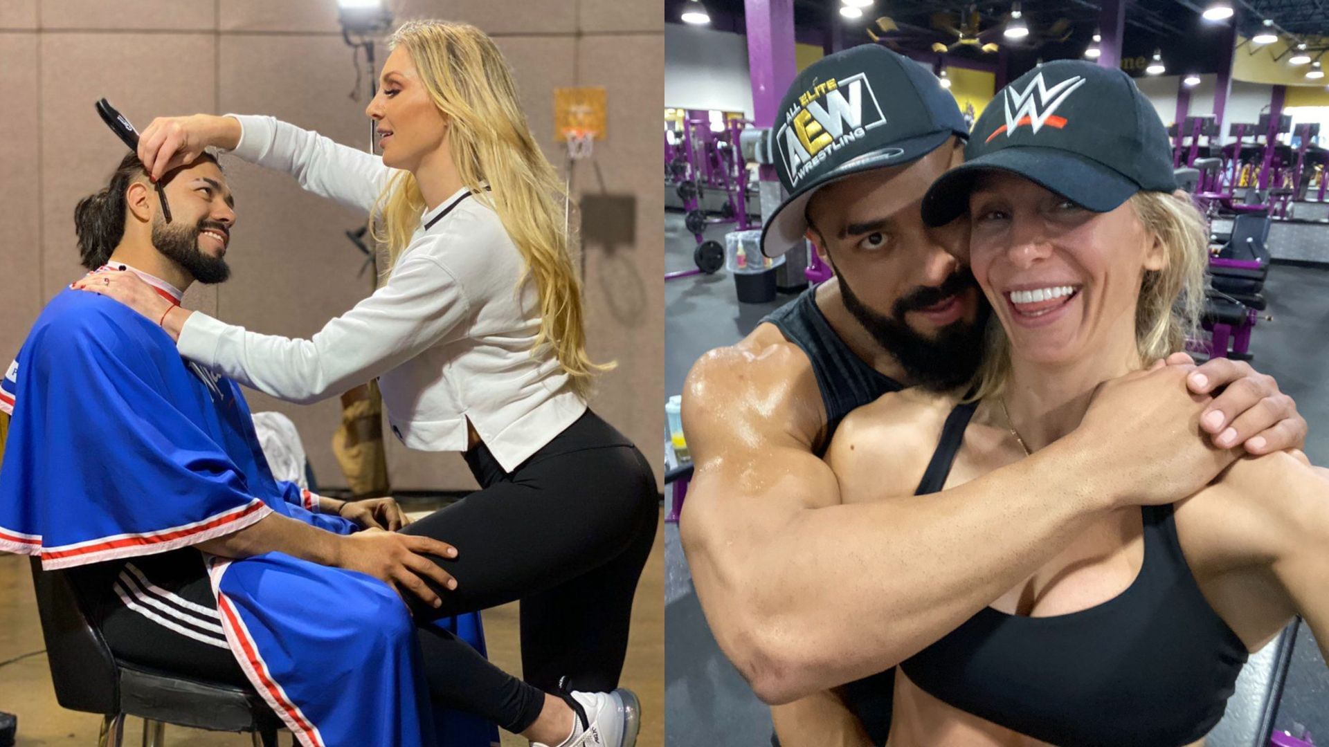 3 reallife couples split between WWE and AEW