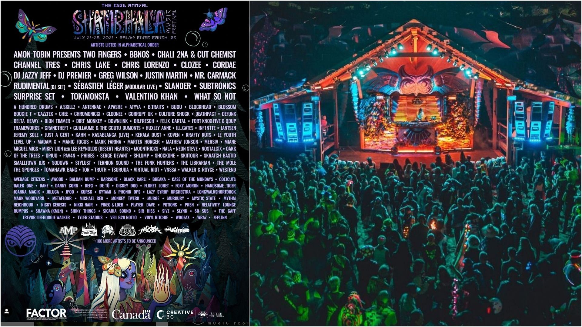 Shambhala Music Festival 2022 Lineup, tickets, price, dates and more
