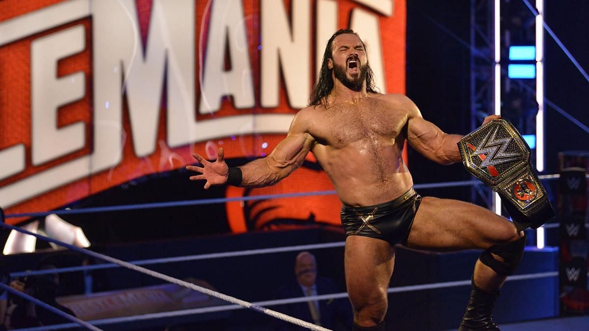 WWE WrestleMania 36 में ड्रू मैकइंटायर ने प्रभावित किया था