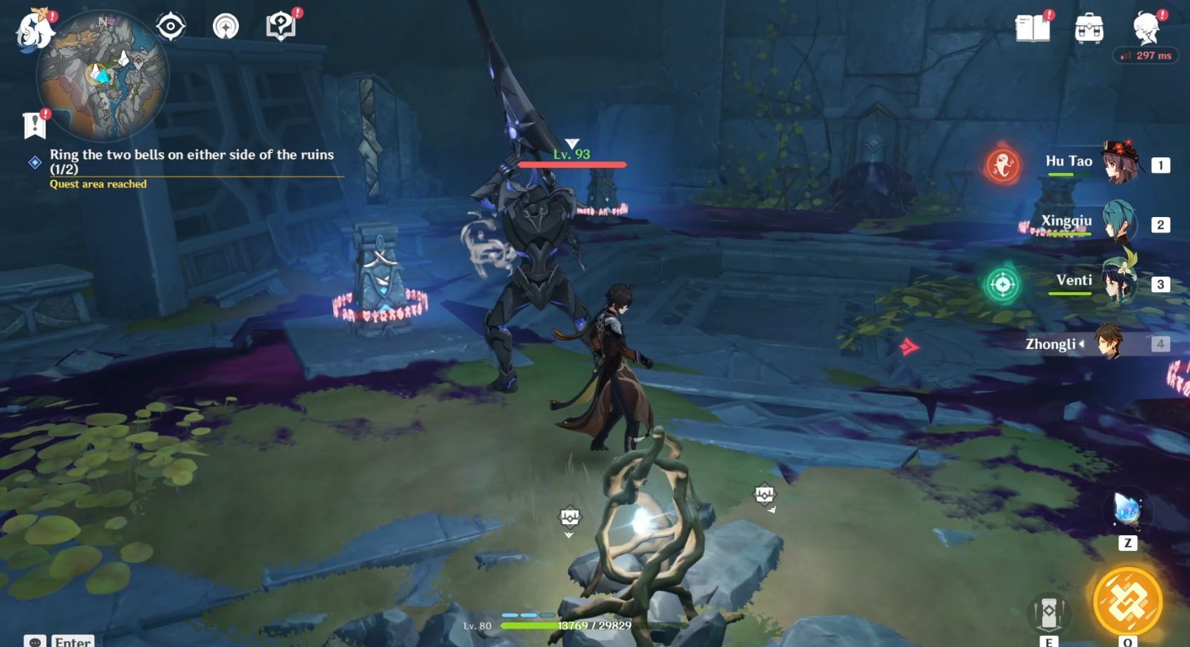 Perils in the Dark Genshin Impact guide How to ring the bells and