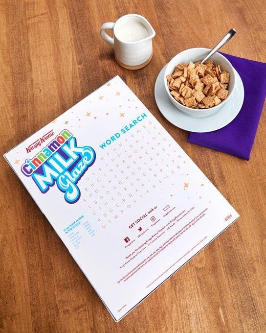 Krispy Kreme x Cinnamon Toast Crunch Donut king partners with cereals company to sell three