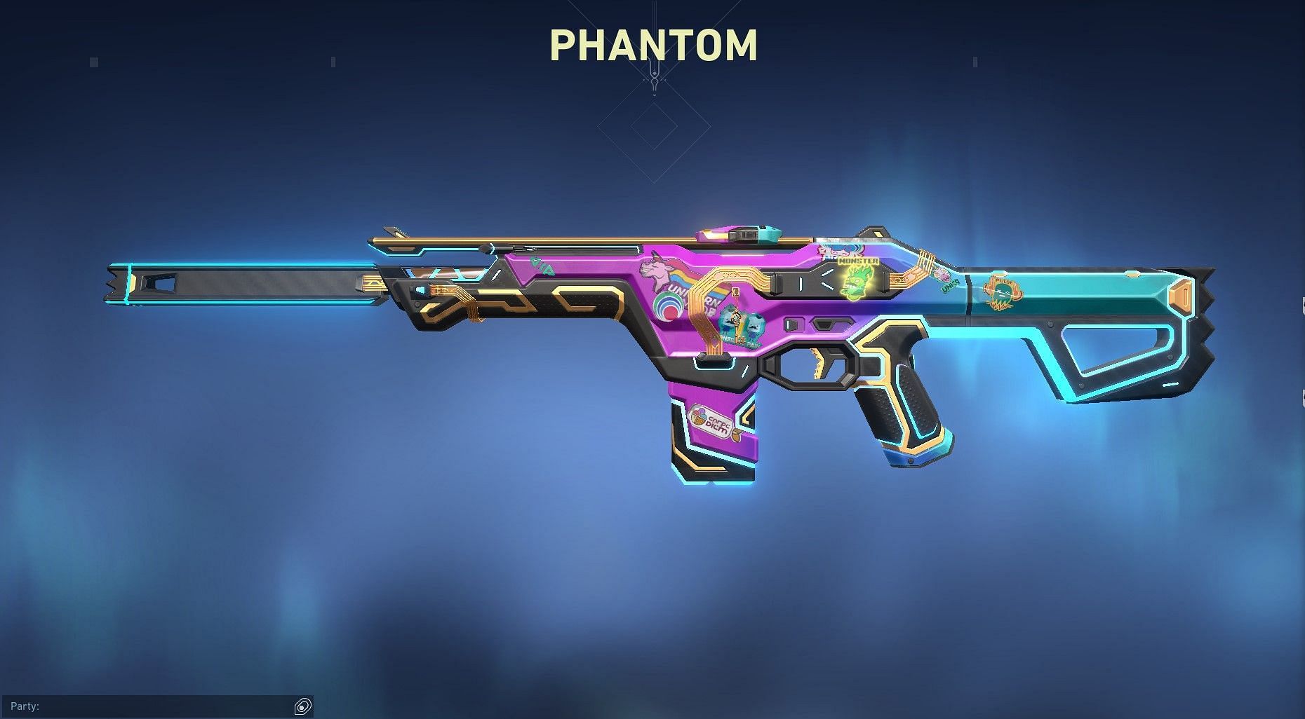 Glitchpop Phantom can be bought for 2175 VP (Image via Valorant)