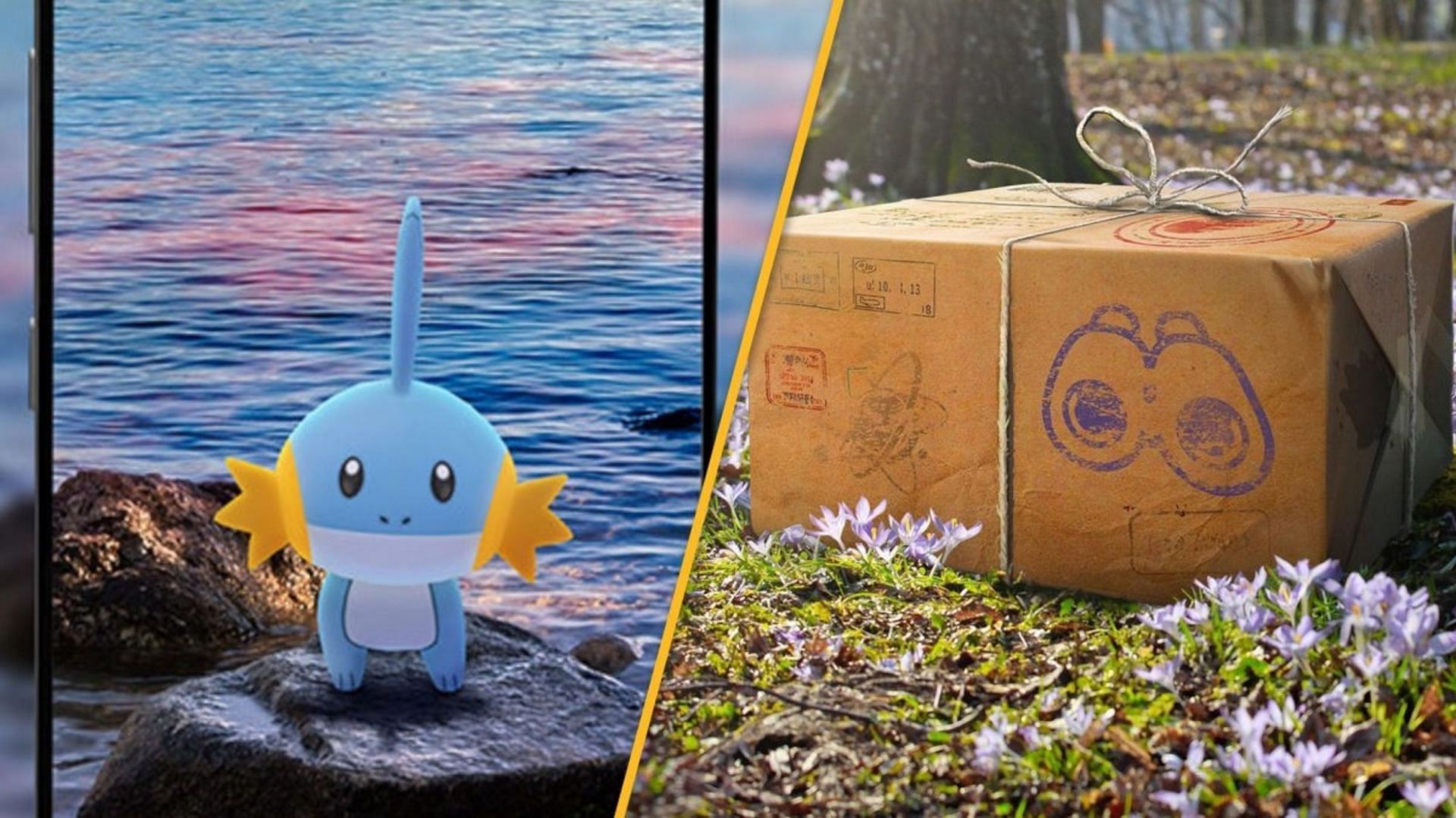 The most recent Community Day festivities were centered around Mudkip (Image via Niantic)