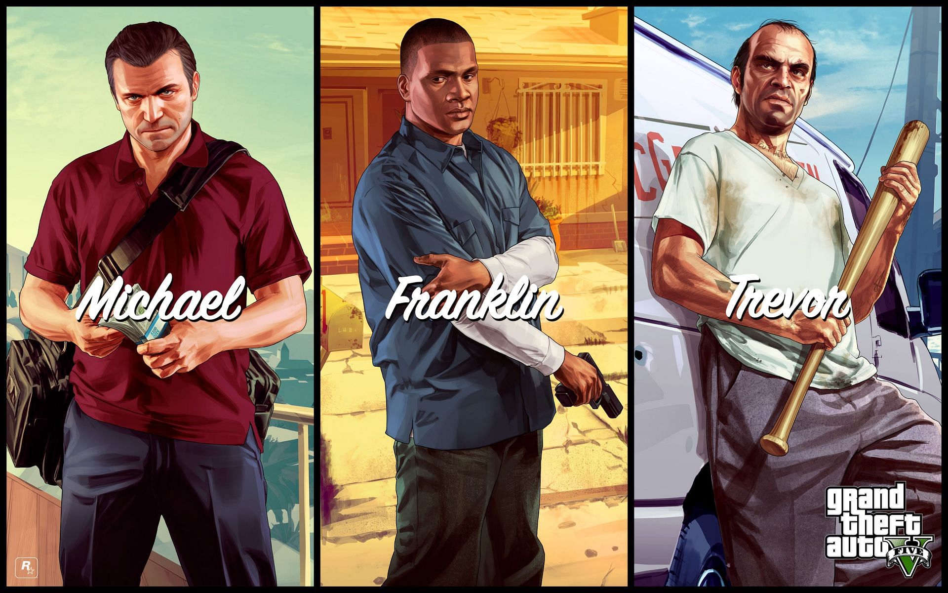 Multiple protagonists could still work well in the next game (Image via Rockstar Games)