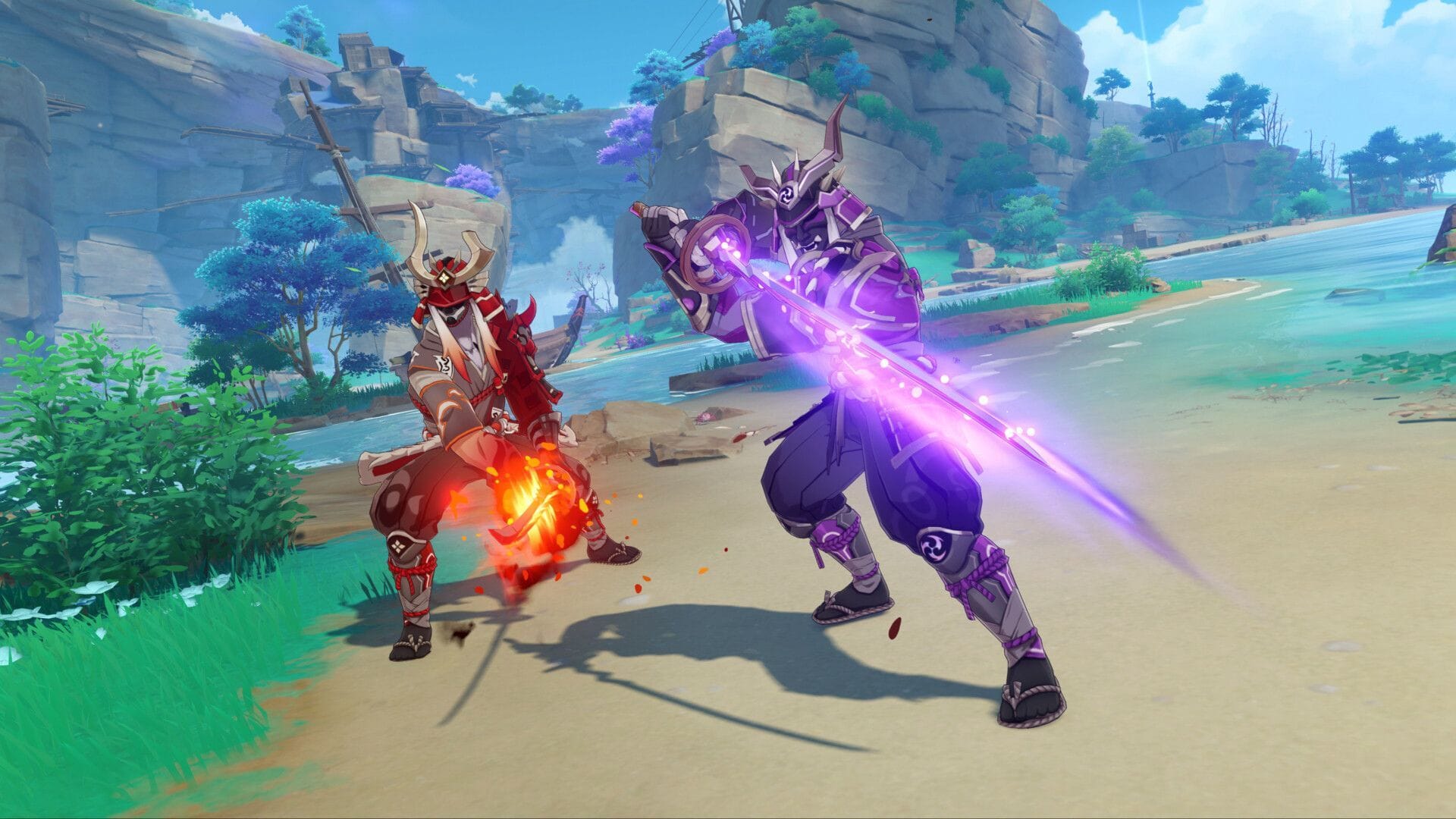 All Handguard locations (Nobushi) in Genshin Impact Ayaka farming guide