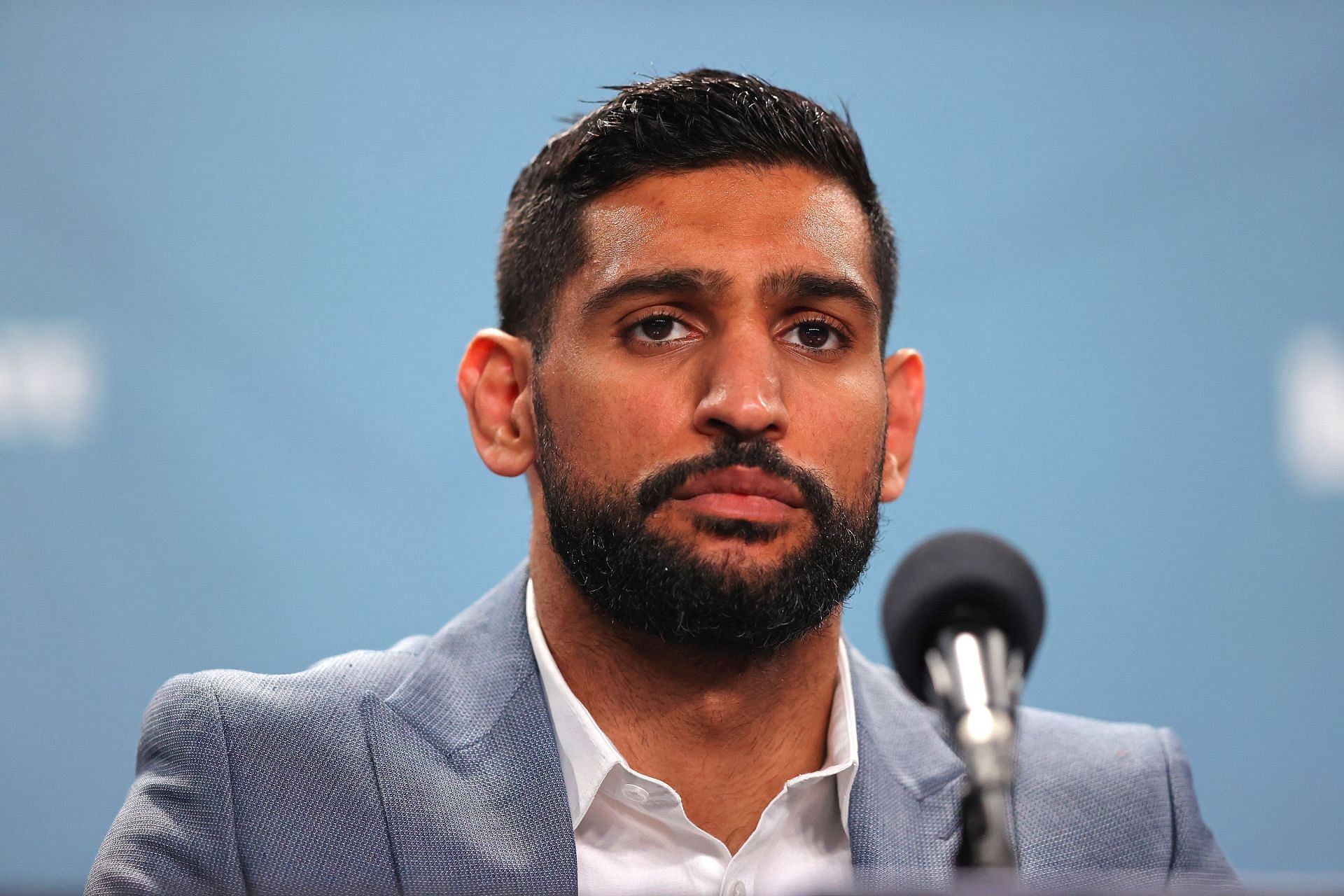 Amir Khan at the BOXXER Press Conference