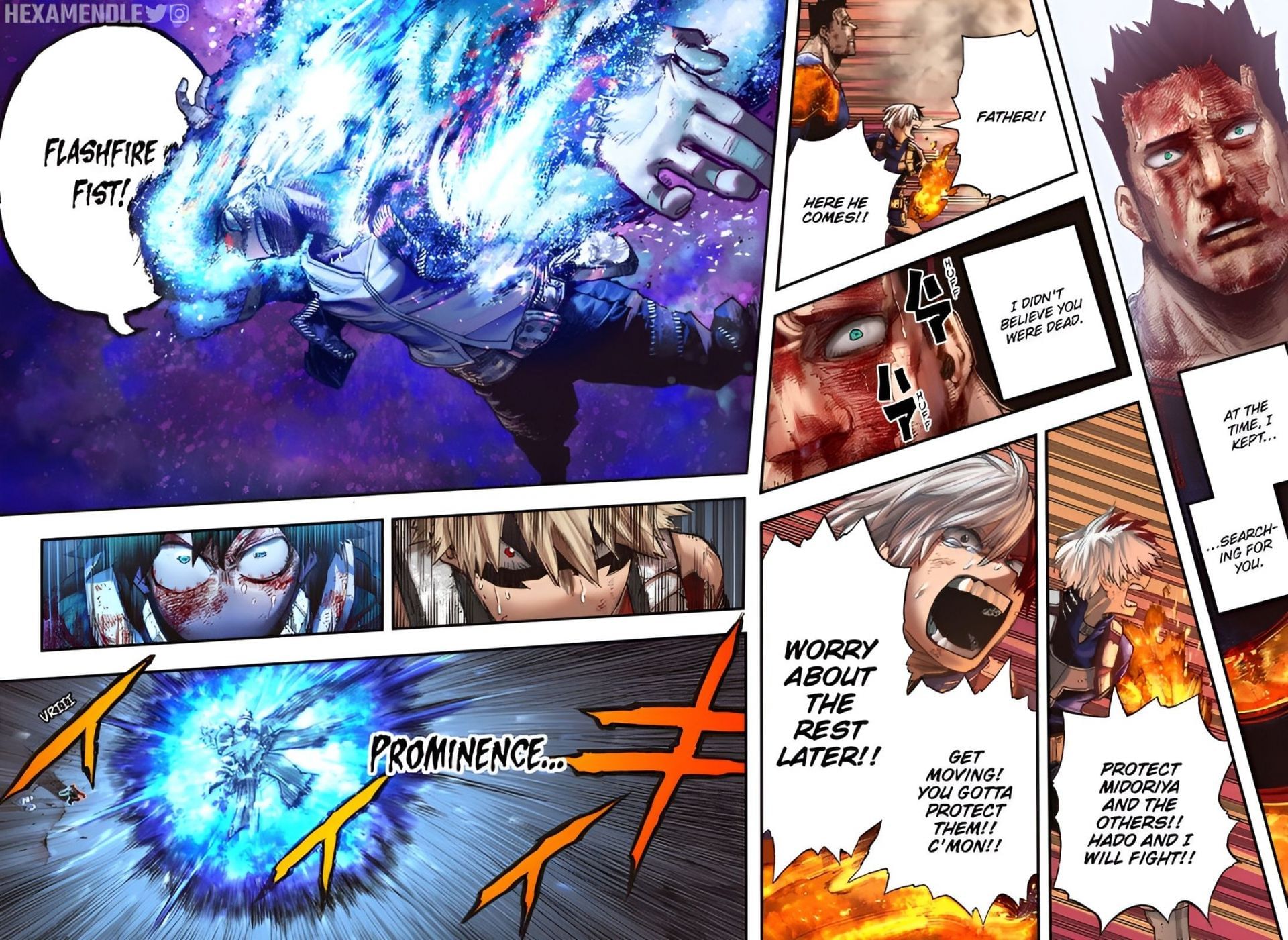 Why Shoto Todoroki’s Flashfire Fist Phosphor is the ultimate fire