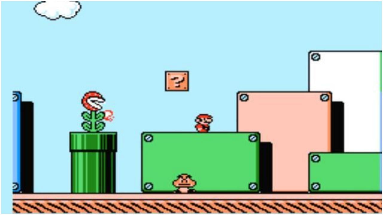 Its also the best looking Mrio game on the NES (Image via Nintendo)