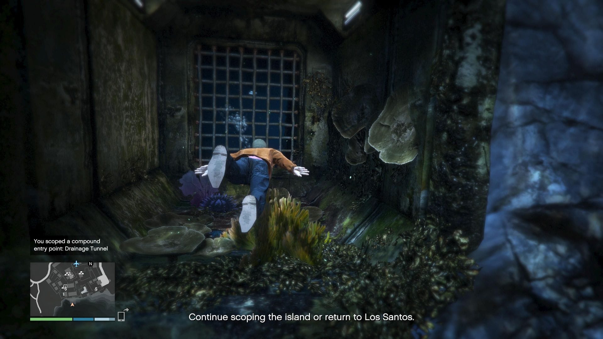 Where to find the Drainage Tunnel for The Cayo Perico Heist in GTA Online