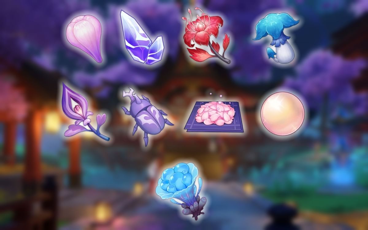 All Inazuman regional specialties and locations in Genshin Impact