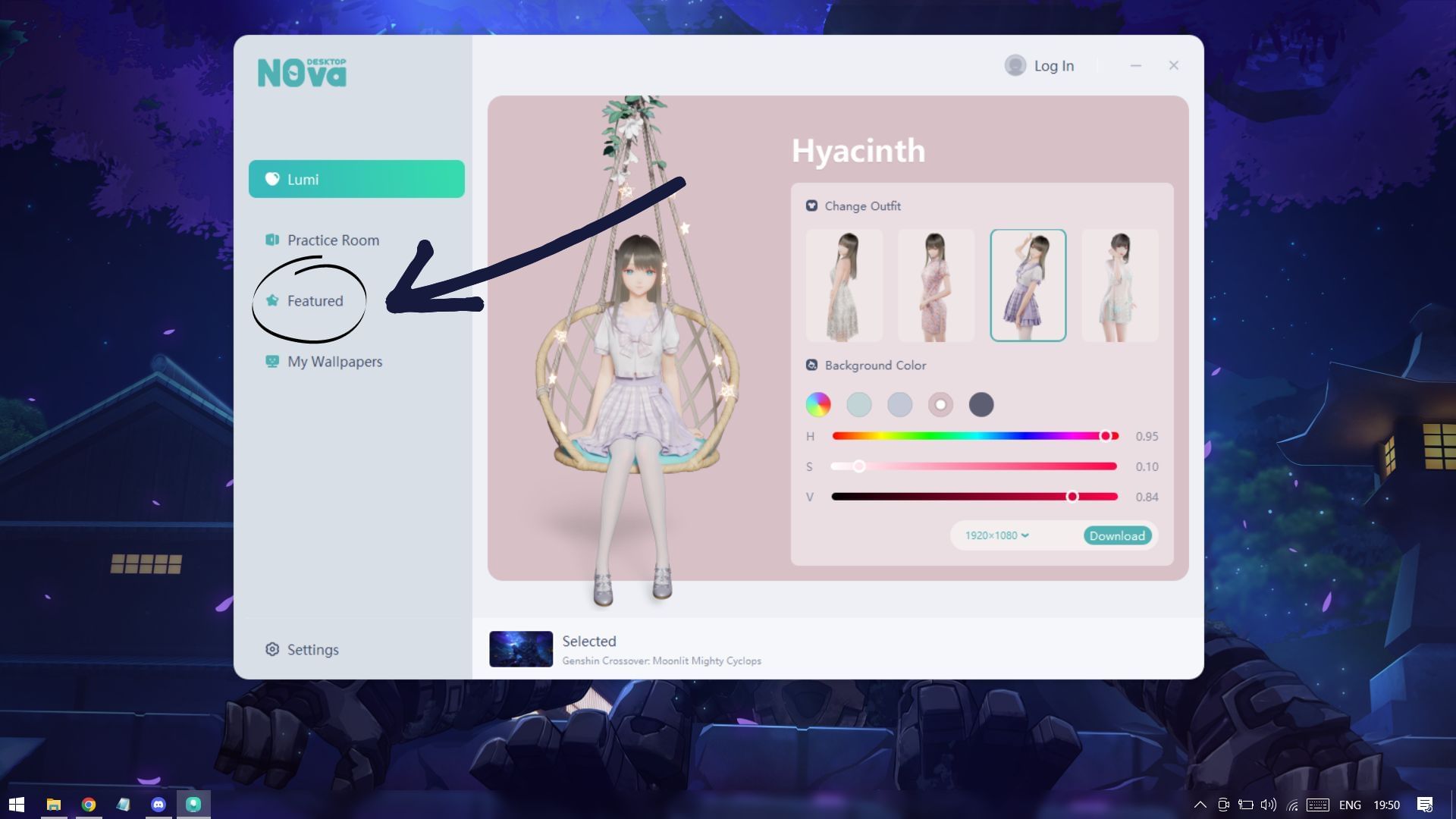 How to get Ayaka and other Genshin Impact live wallpapers on PC using