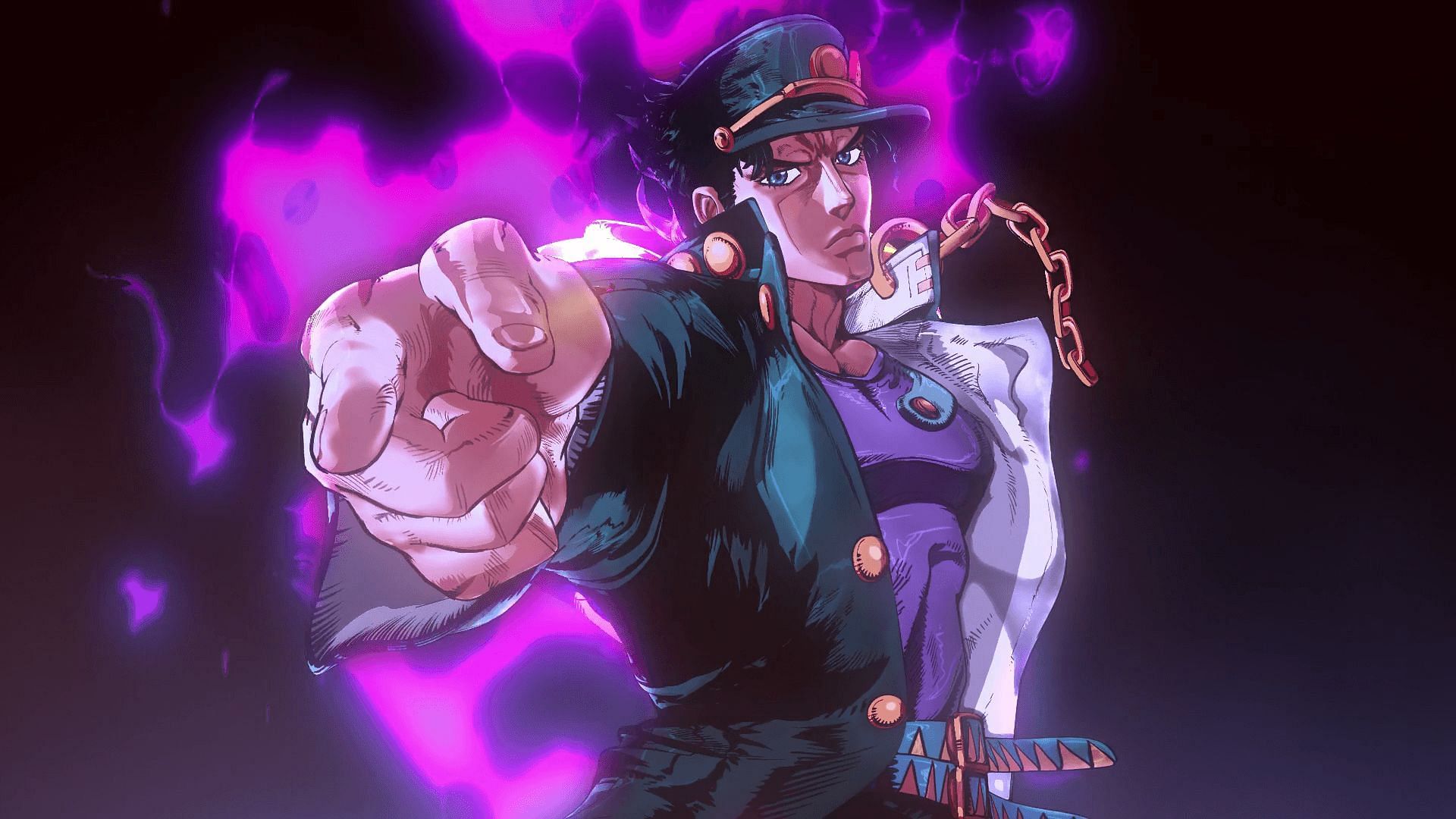 Jotaro Kujo has a special ability called the Star Platinum Iimage via David productions)