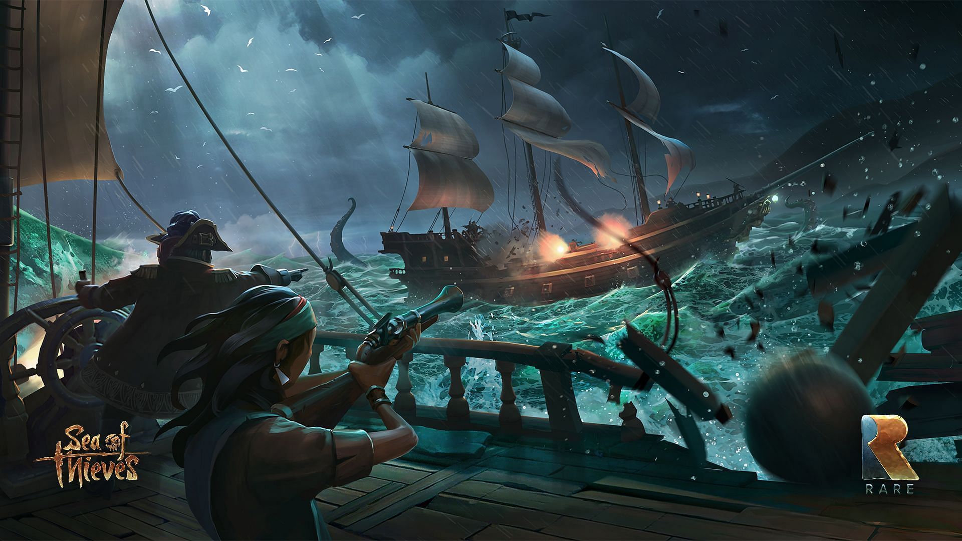 One of the cover images of Sea of Thieves (image via Rare)