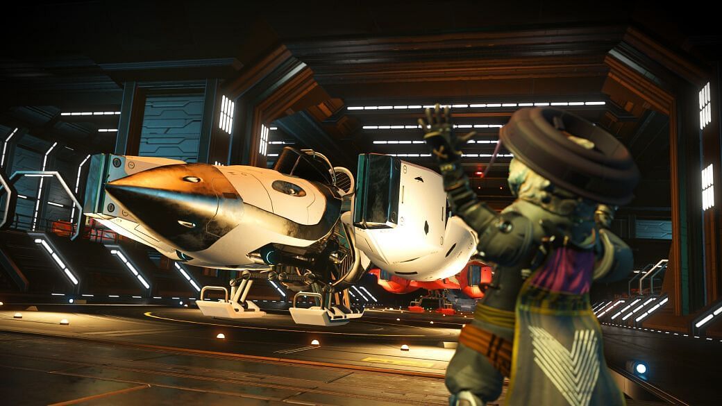 A great change to the game will allow players to recruit wingmen to help them in combat (Image via Hello Games)
