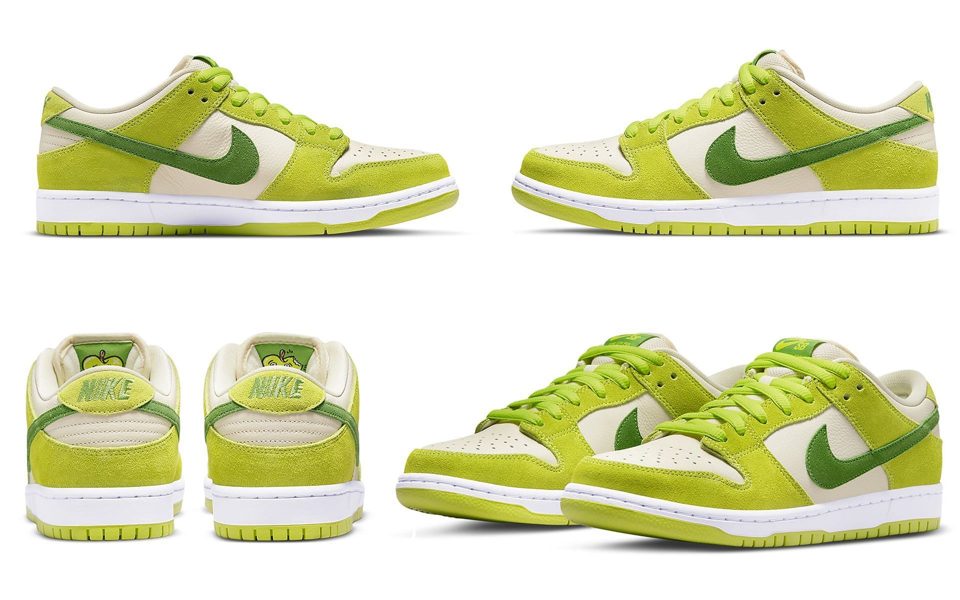 Nike SB Dunk Low Green Apple: Everything to know about Granny Smith ...