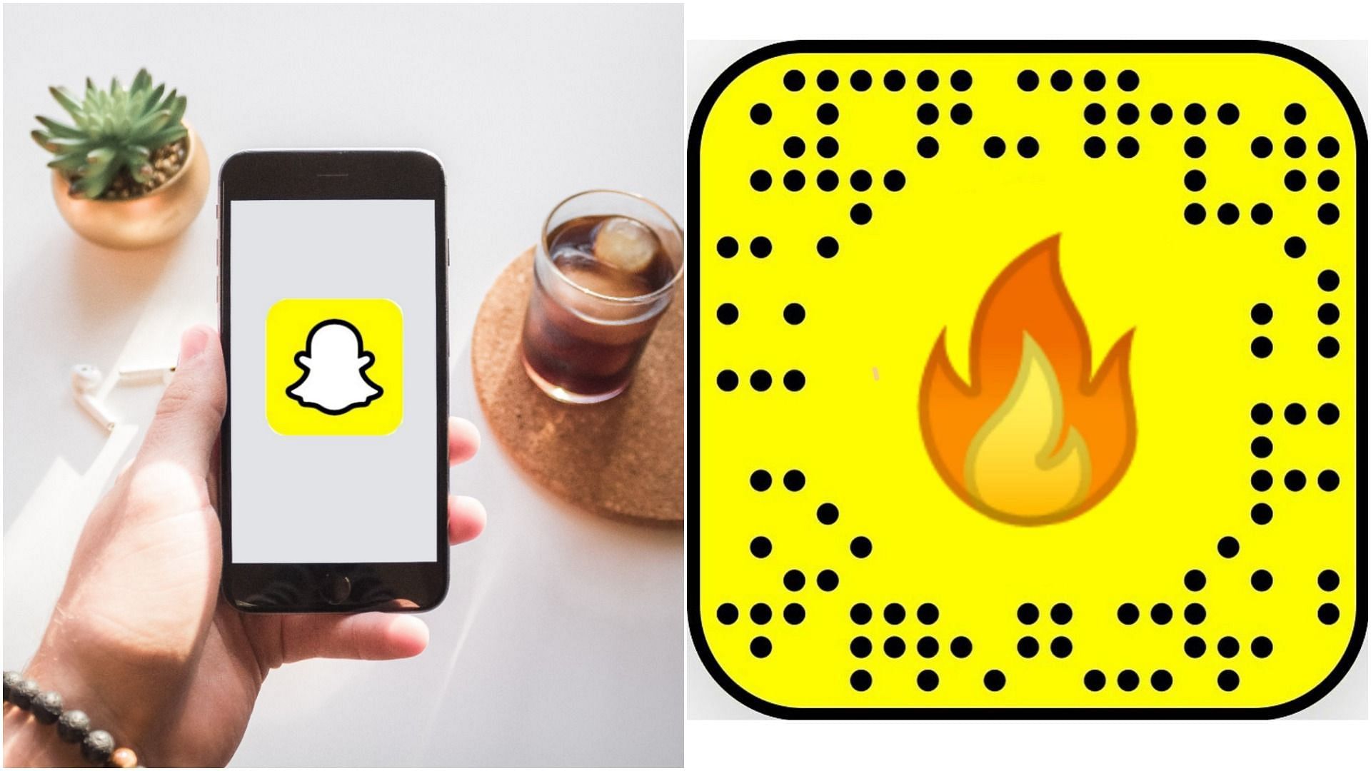 Snapchat uses a fire emoji to indicate a Snapstreak (Image via Sportskeeda)