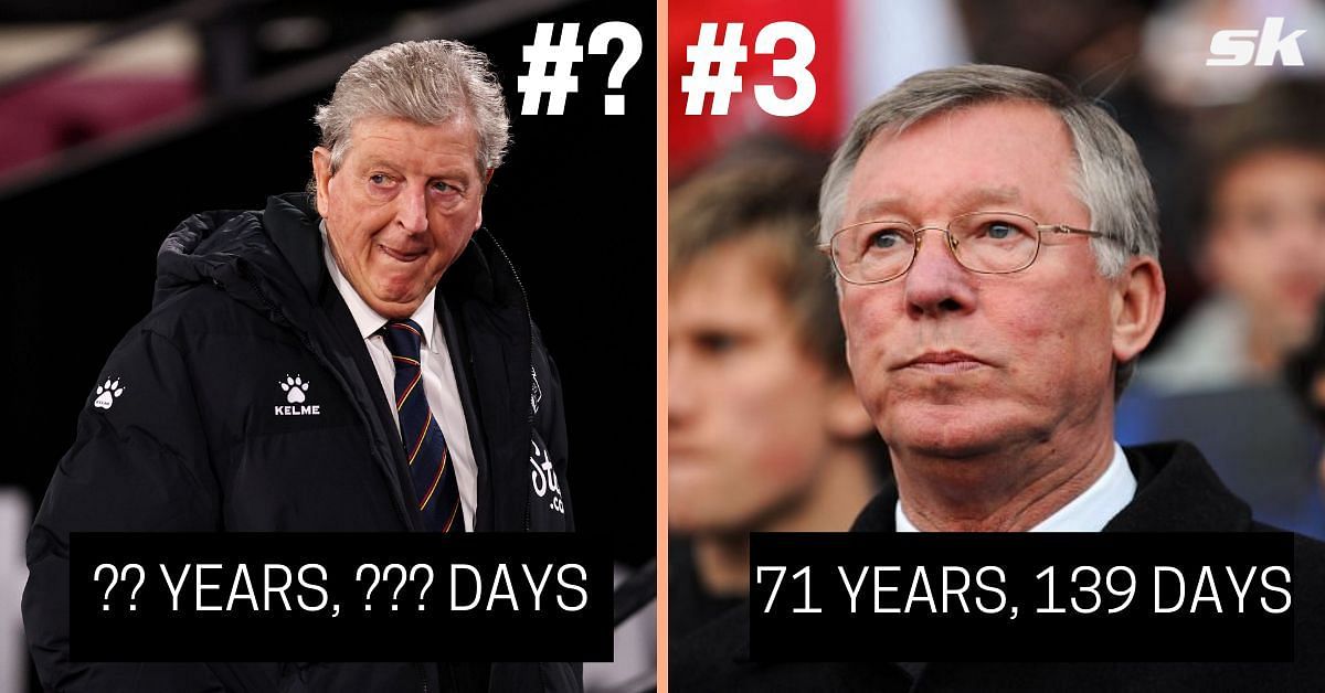 Who are the five oldest managers in EPL history?