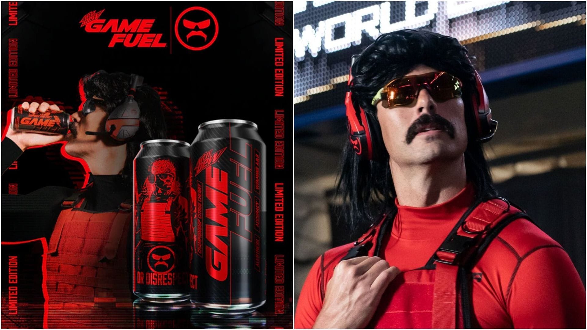 Fans react to Dr Disrespect's newest Game Fuel flavor