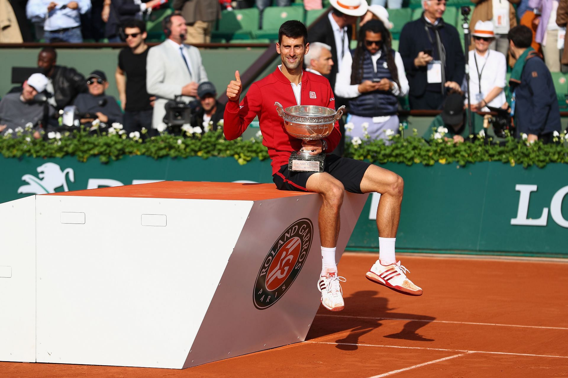 Novak Djokovic won his first-ever French Open title in 2016