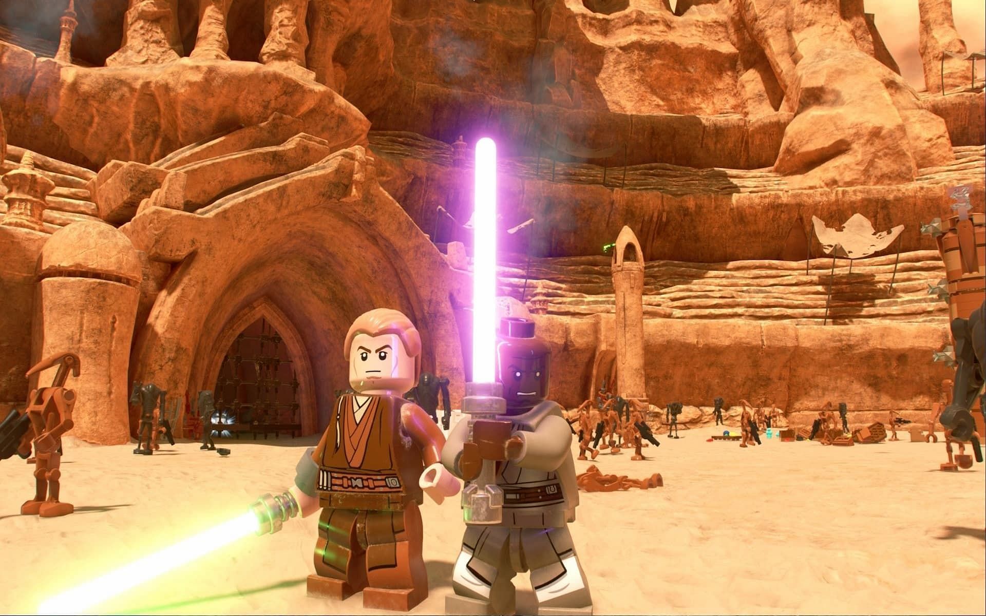 Lego Star Wars: The Skywalker Saga takes players through all of the iconic moments (Image via TT Games)