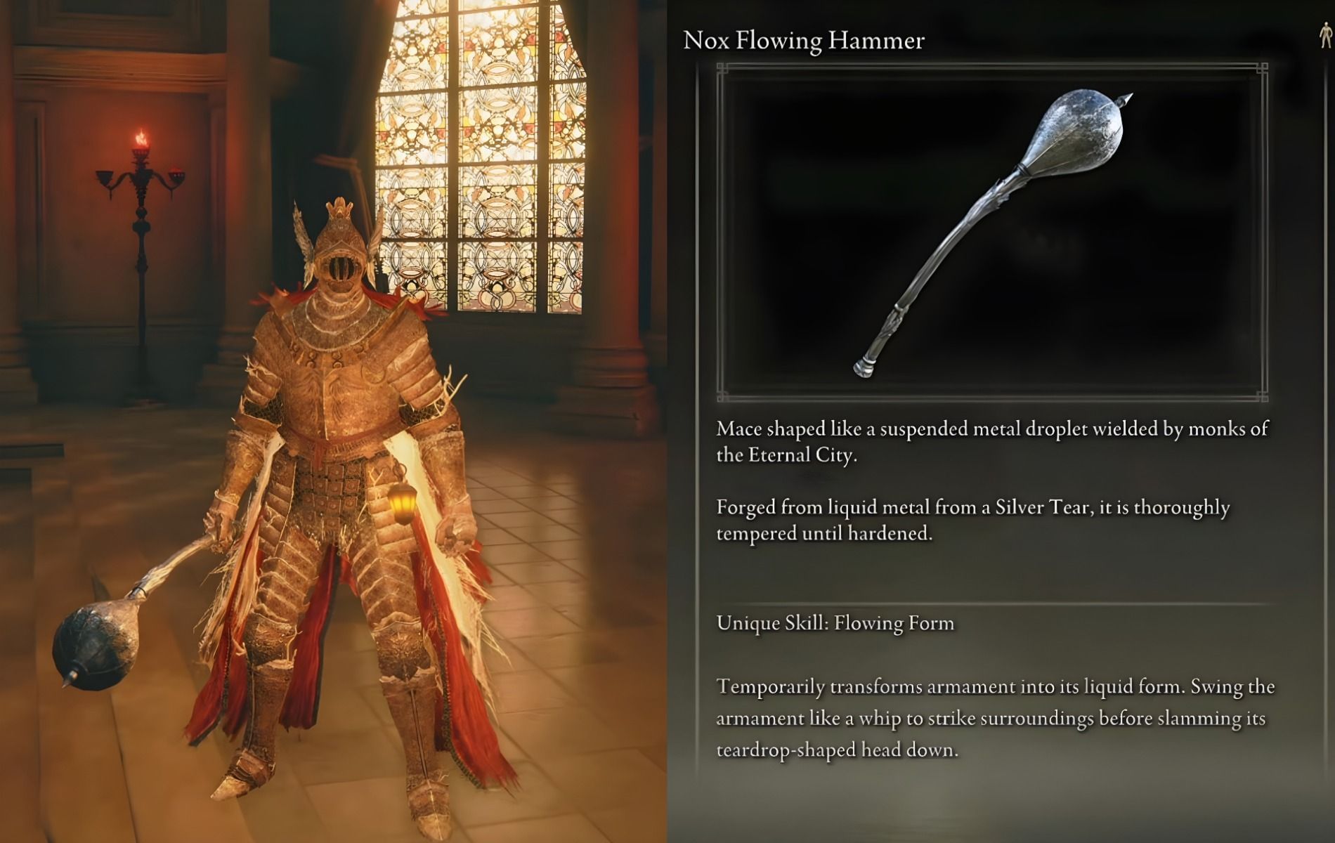 How to obtain the Nox Flowing Hammer in Elden Ring