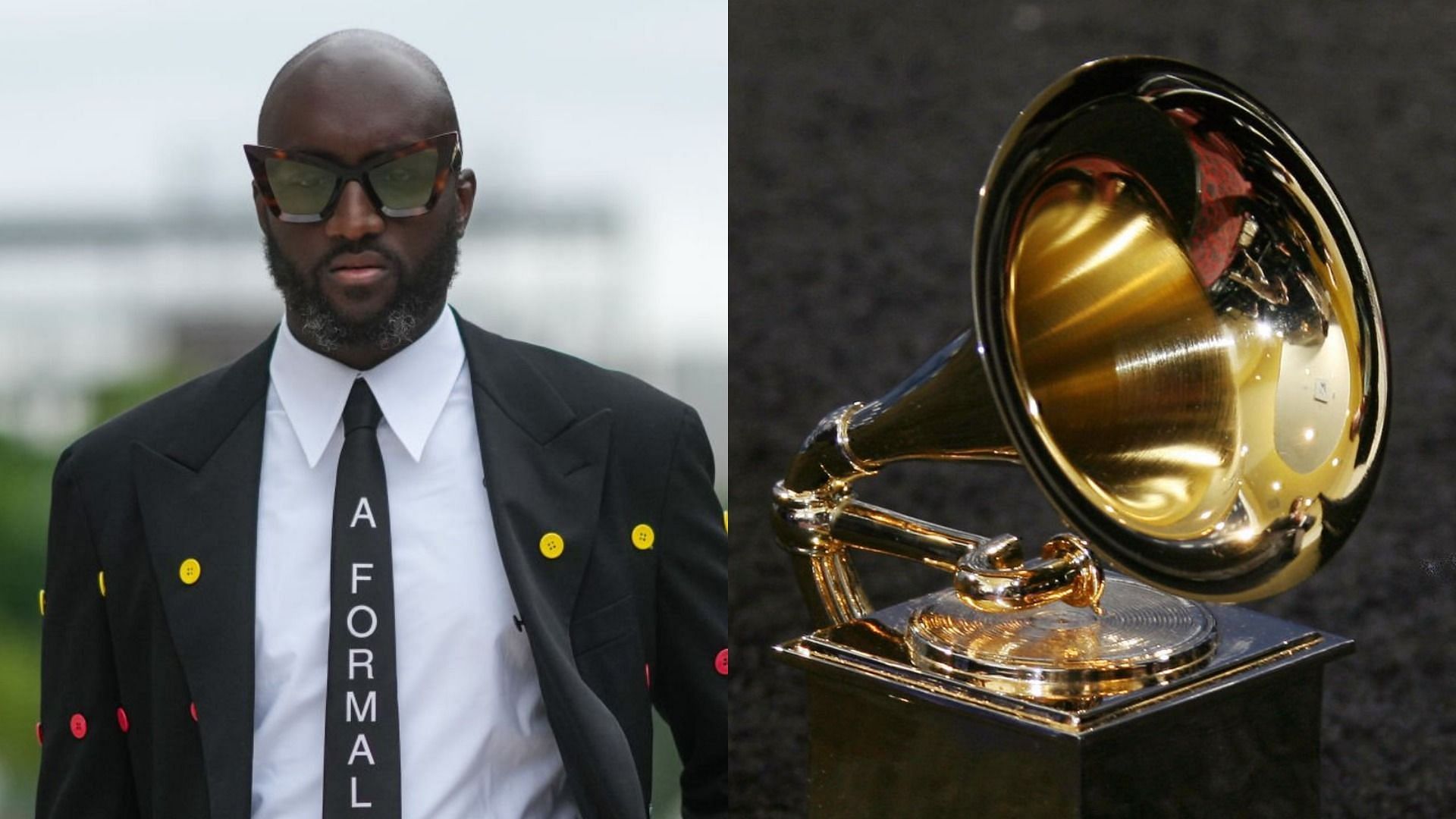 The 2022 Grammys came under fire for labeling Virgil Abloh a &ldquo;Hip Hop fashion designer (Image via Edward Berthelot/Getty Images and Gabriel Bouys/Getty Images)