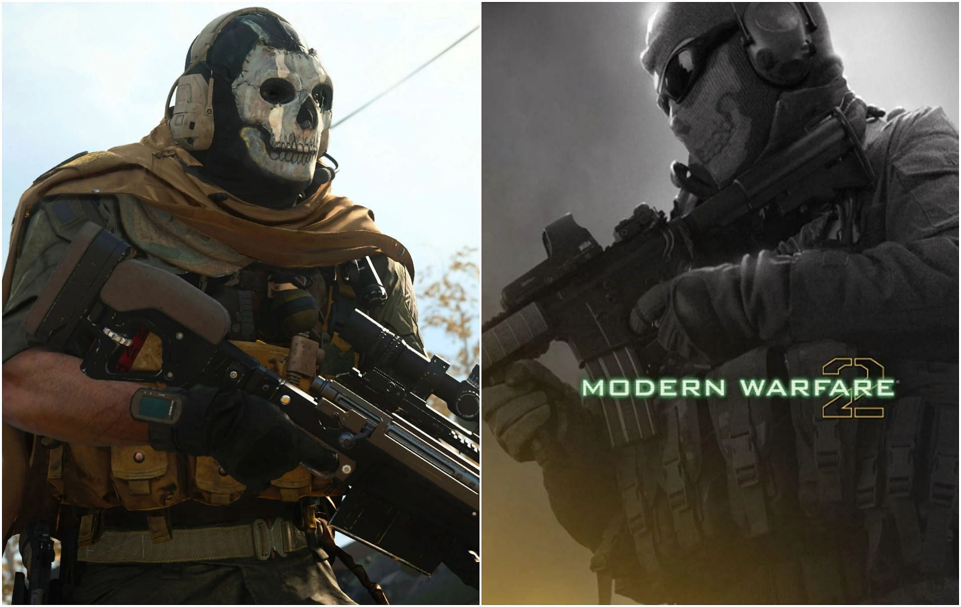 Ghost in Call of Duty Modern Warfare (Image via Activision)