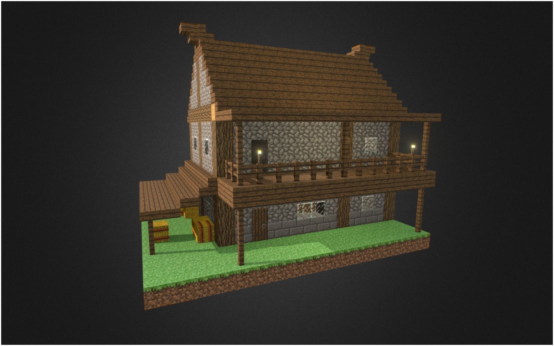How to make a cottage in Minecraft