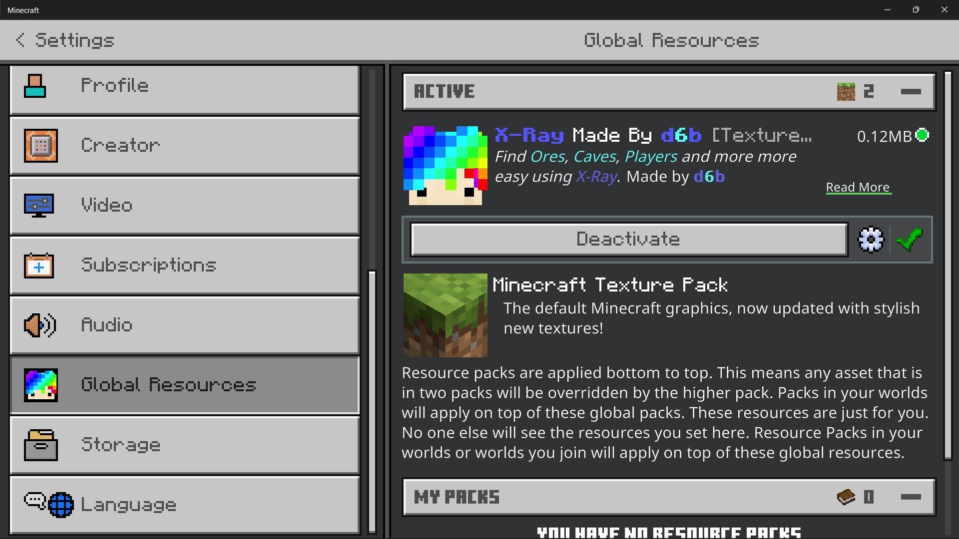 How to get Xray texture pack in Minecraft Bedrock Edition (2022)