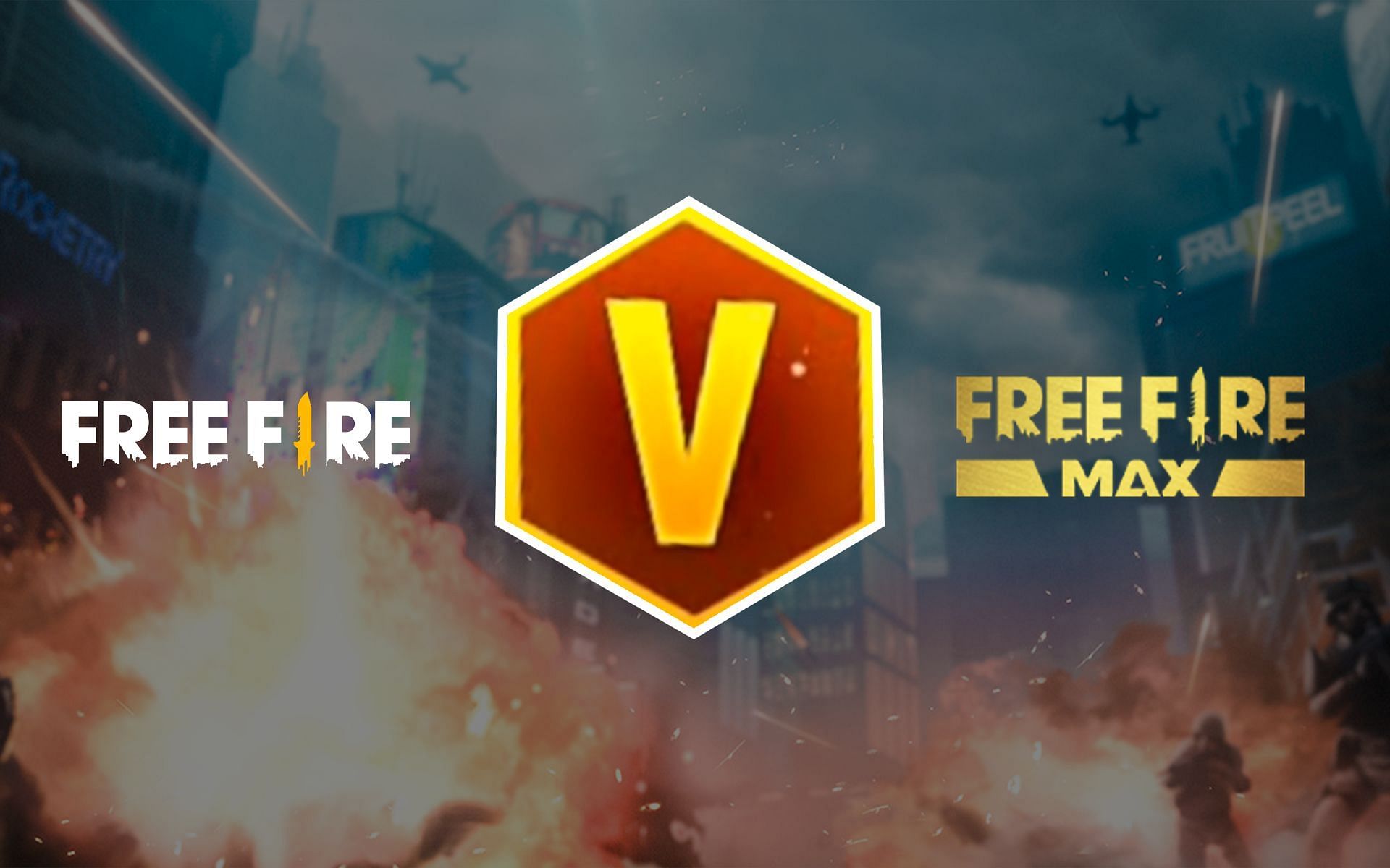 V badge is given to official Free Fire and Free Fire MAX partners (Image via Sportskeeda)
