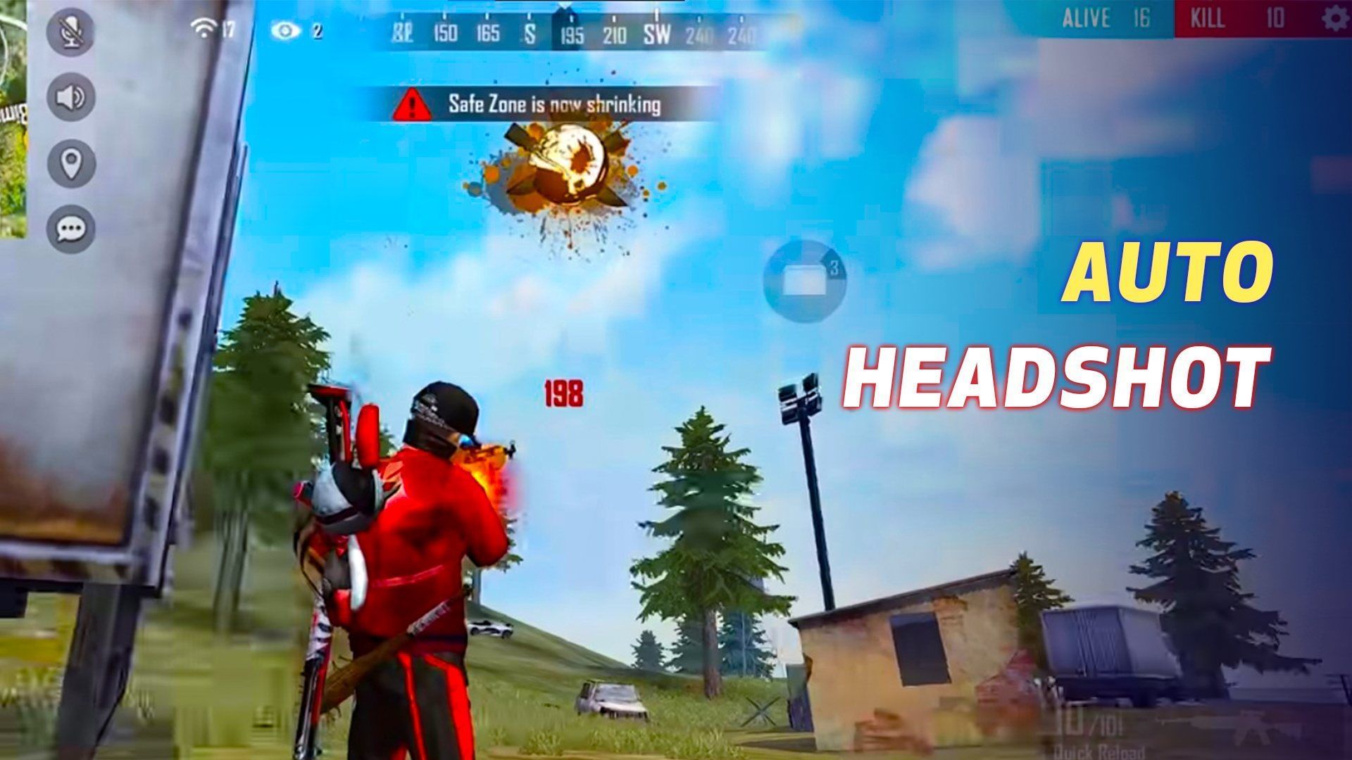 Free Fire auto headshots Is it possible or not?