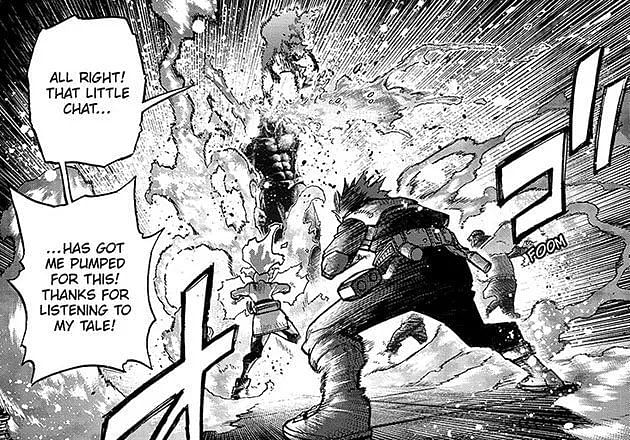 My Hero Academia chapter 351: Shoto and Dabi fight each other with ...