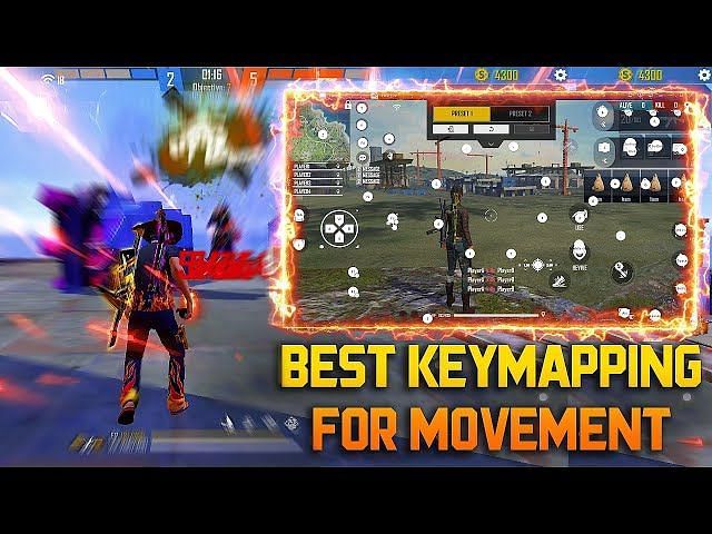 Best keymapping for Free Fire on PC