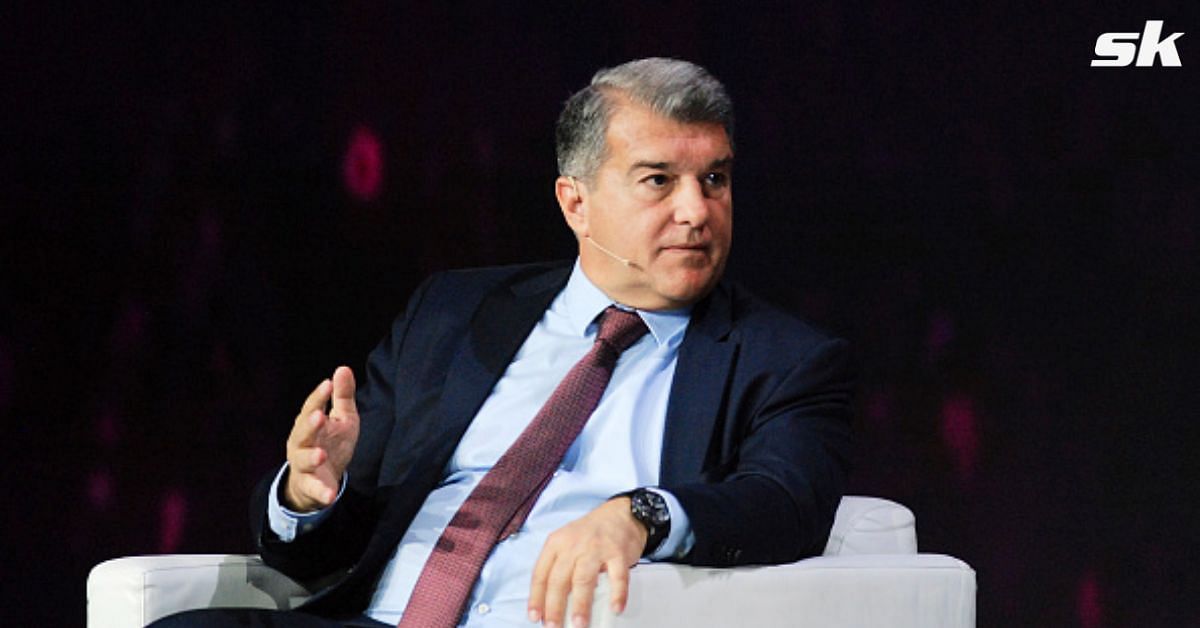 Barcelona president Laporta has come under fire from Roberto&#039;s agent