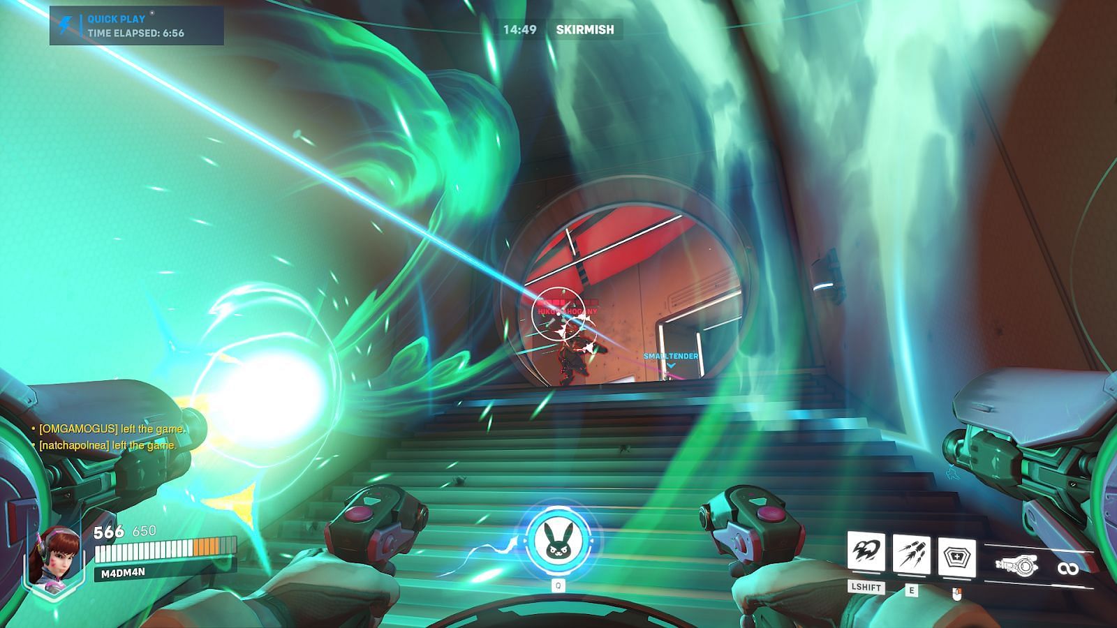 The gameplay of OW2 is smooth overall (Image via Blizzard Entertainment)