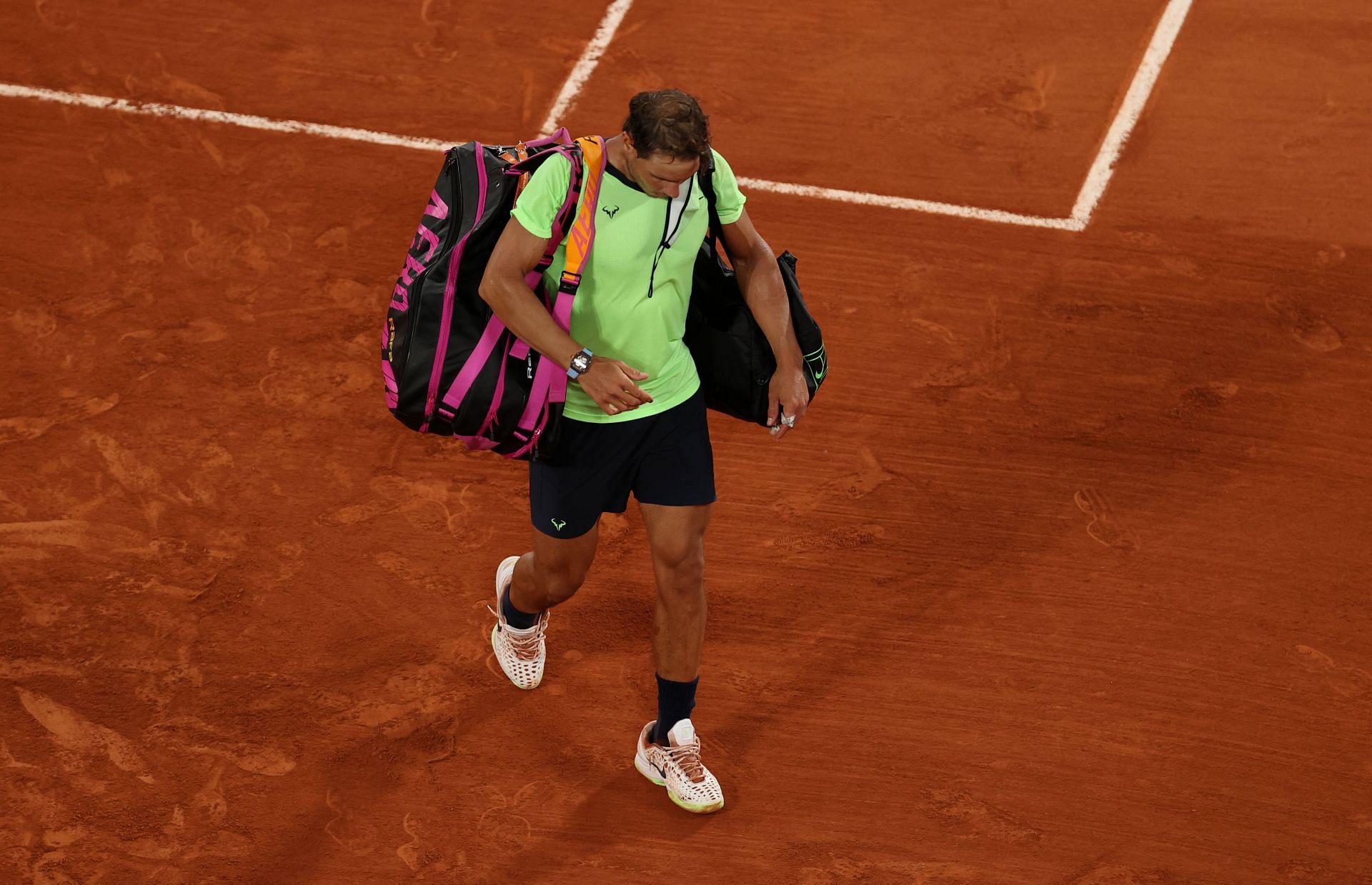 The Spaniard faced a semifinal exit at the 2021 French Open