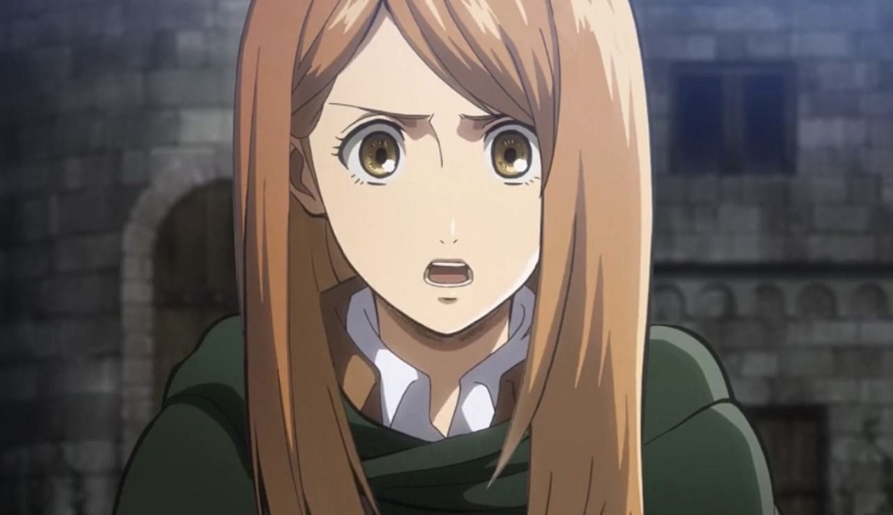 Petra Ral, as seen in Attack on Titan (image via Netflix)