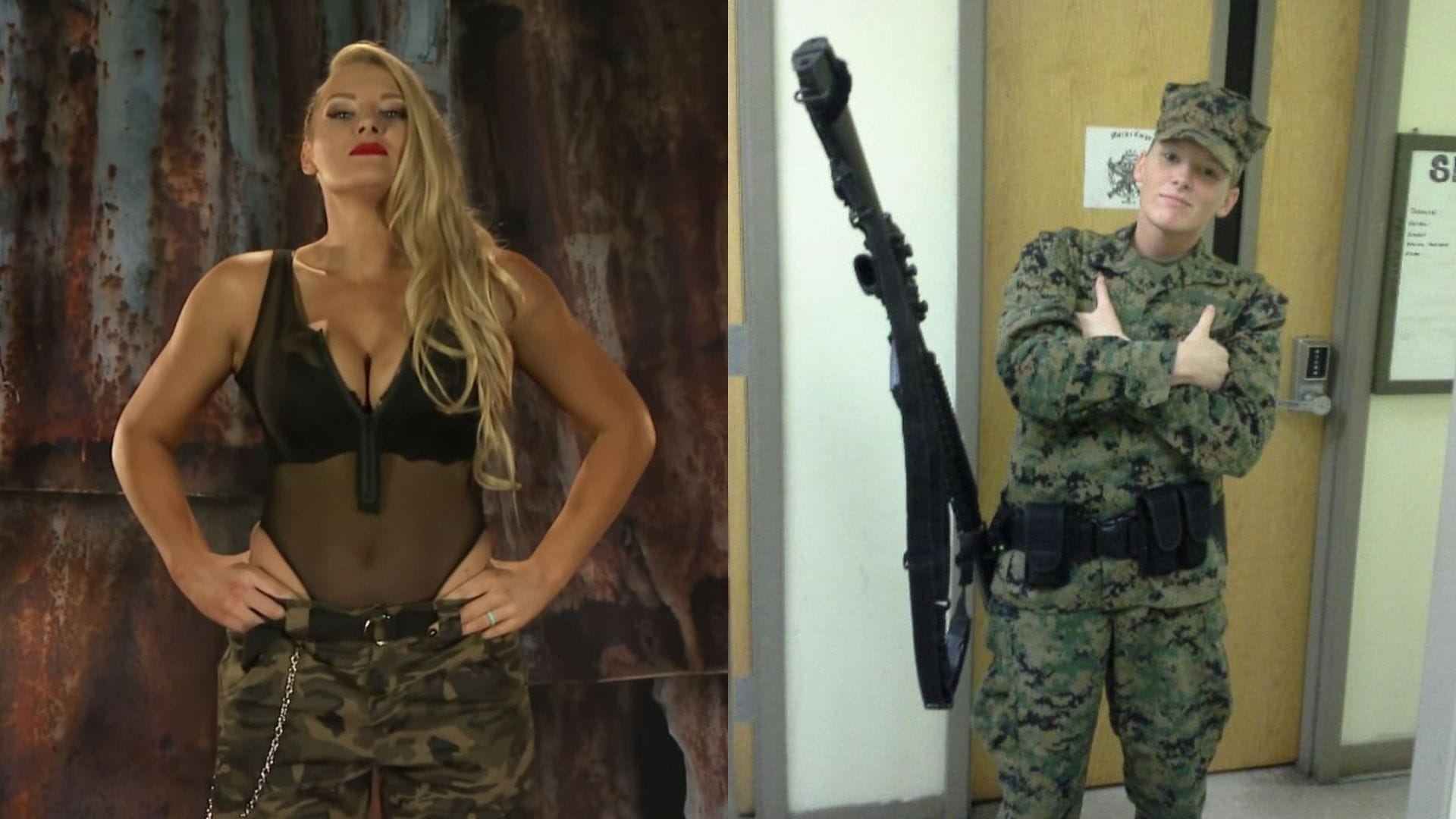 Luchadores que fueron militares