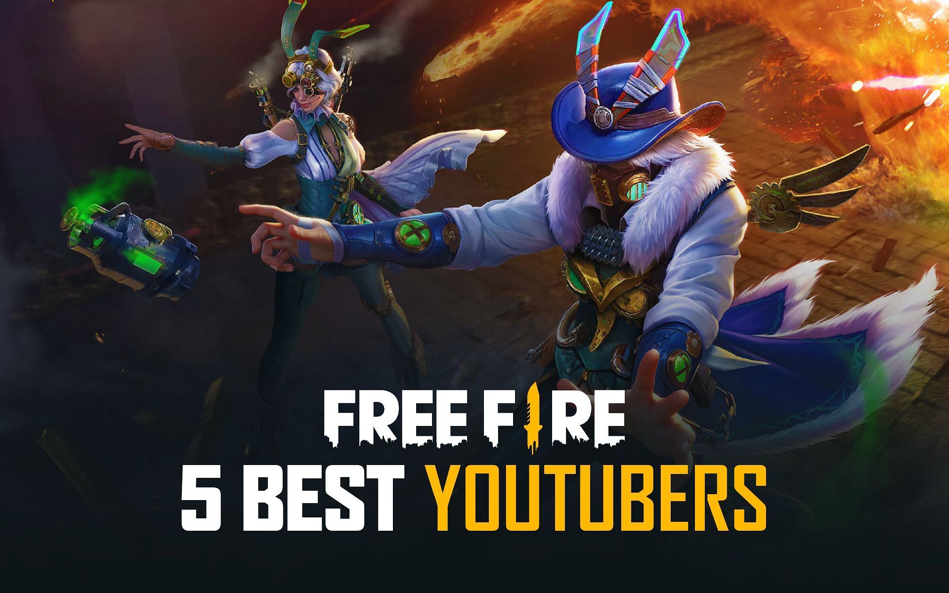 famous free fire youtubers in india