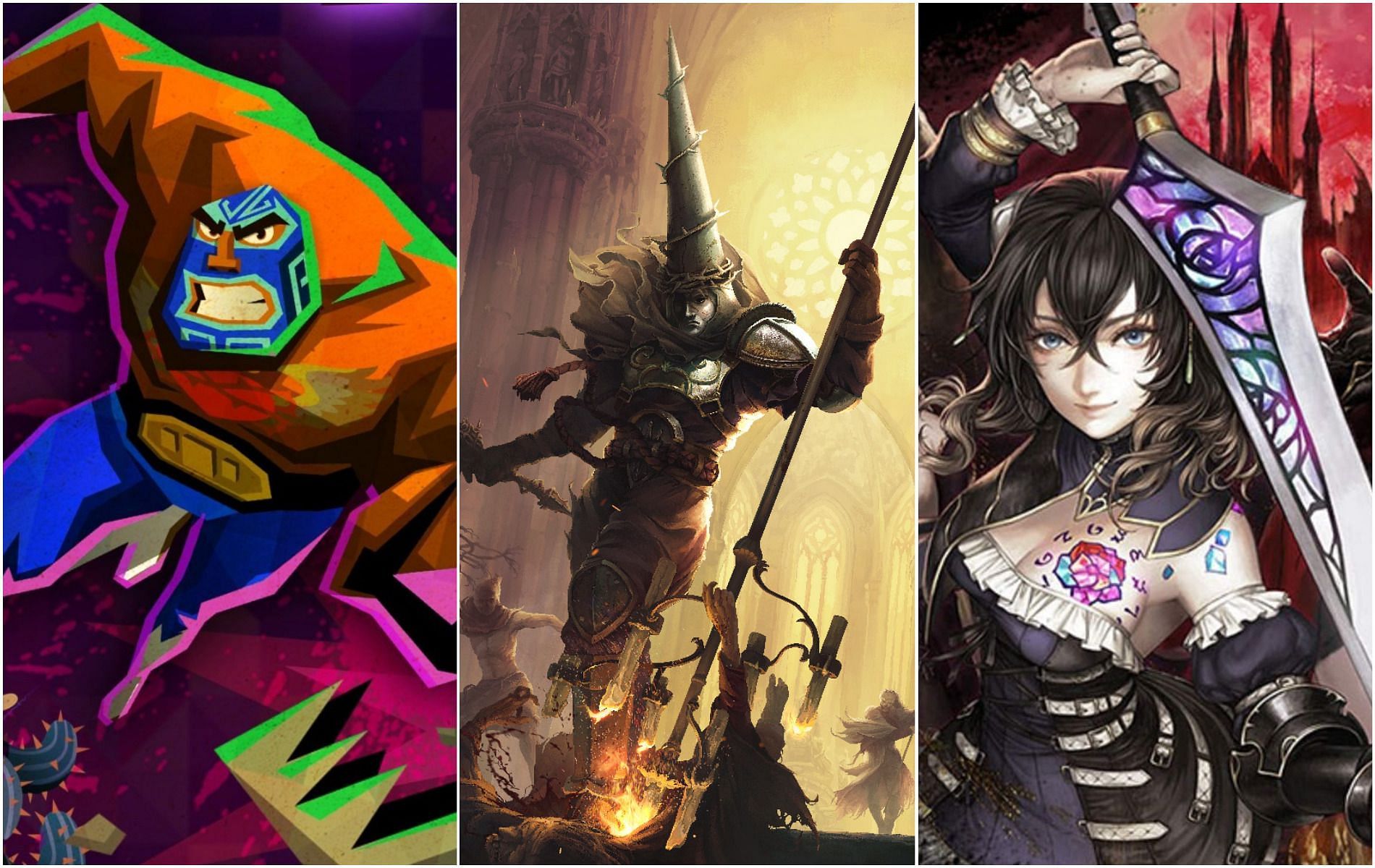 Which of these iconic Metroidvania games are you familiar with? (Images via Drinkbox Studios/Team17/505 Games)