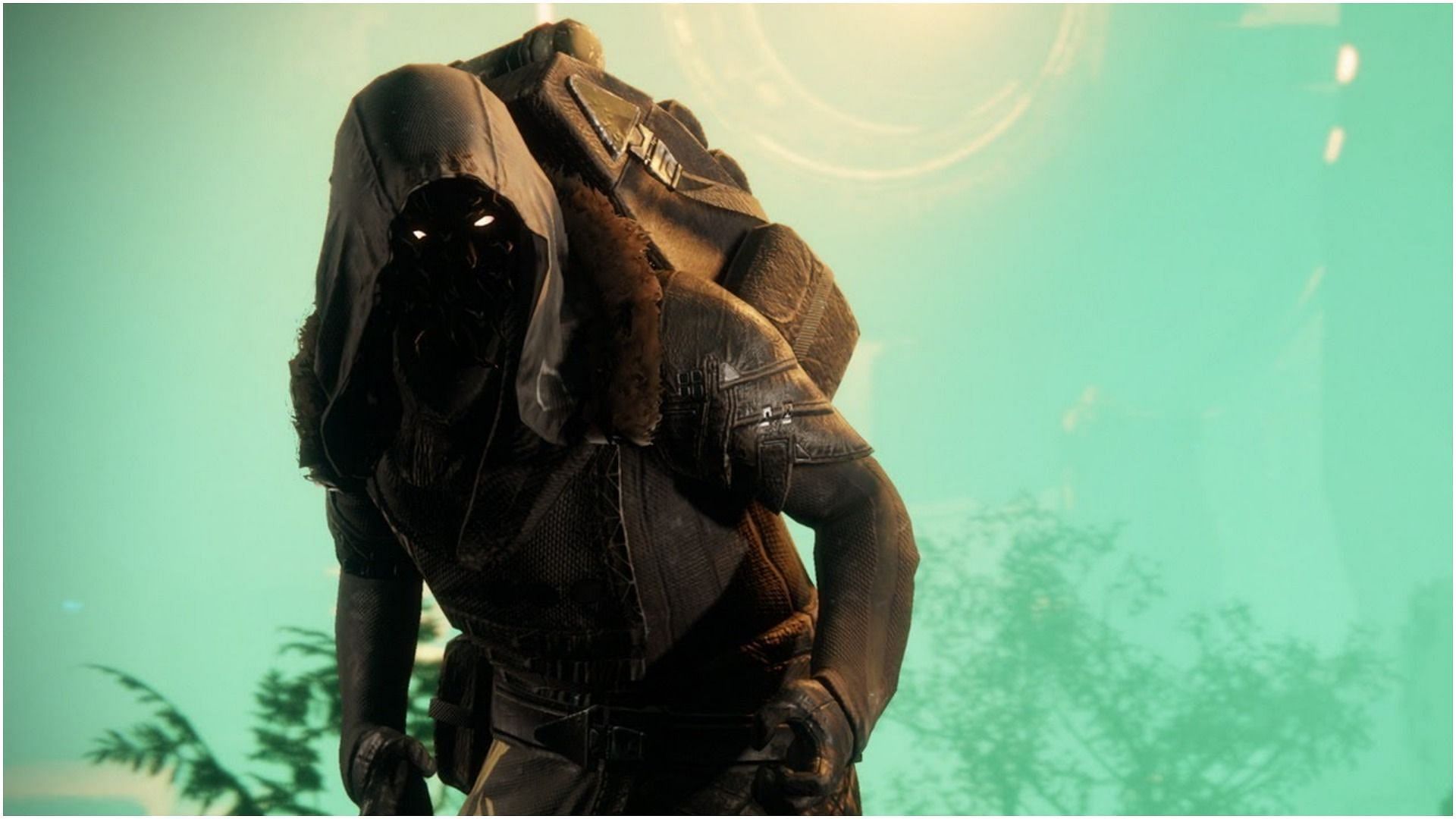 Xur can be found standing near the Watcher&#039;s Grave on Nessus (Image via Bungie)