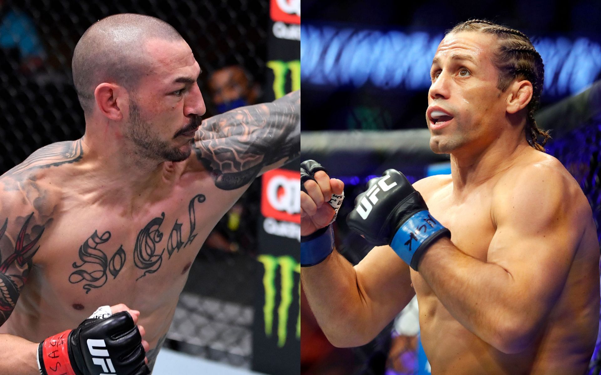 Cub Swanson (left) and Urijah Faber (right) (Images via Getty)